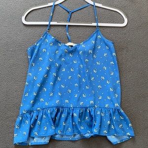 Floral loose tank top